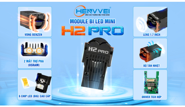 HENVVEI H2 PRO CHÍNH THỨC MỞ BÁN TRÊN TOÀN QUỐC